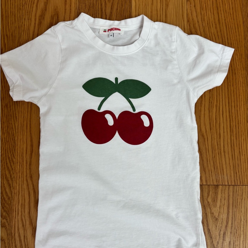 Pacha Ibiza Kids White Cherry T-Shirt